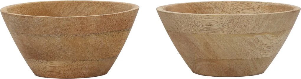 Zestaw misek z drewna mango, 2 sztuki, Ø 16 cm