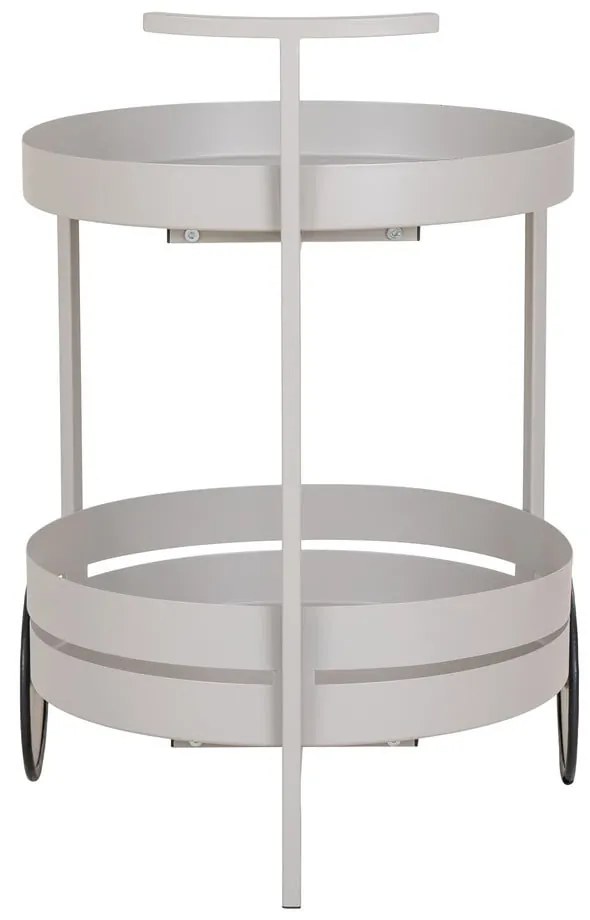 Metalowy barek na kółkach 40x49,5 cm Beja – House Nordic