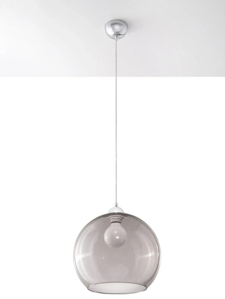 Szklana lampa wisząca LED E830-Bals Lorenza 5X