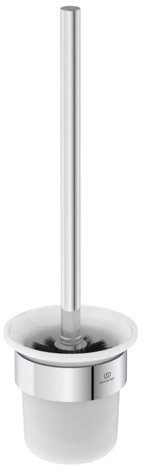 Ścienna metalowa szczotka do WC w kolorze srebra z połyskiem Conca – Ideal Standard