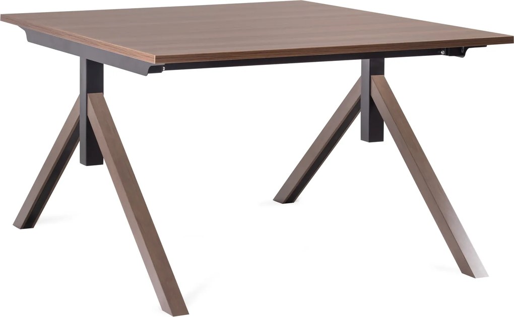Stół konferencyjny w stylu industrialnym Mars Workstation 2 120x140 cm