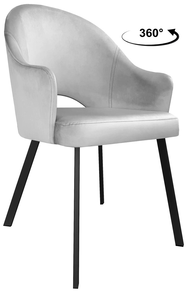 Krzesło obrotowe Velvet podstawa Profil czarna MG39