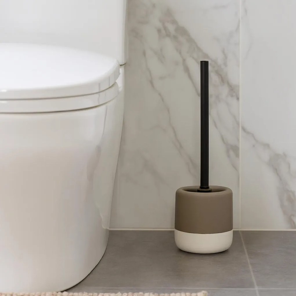 Szczotka wc z ceramicznym pojemnikiem THE PASTELS, Ø 11,6 x 38 cm