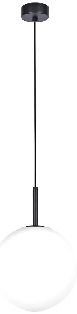 Lampa wisząca ze szklanym kloszem 30 cm - S766 H4-D97