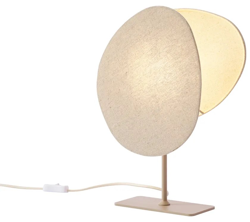 Lampa stołowa Japandi beżowa - Organica