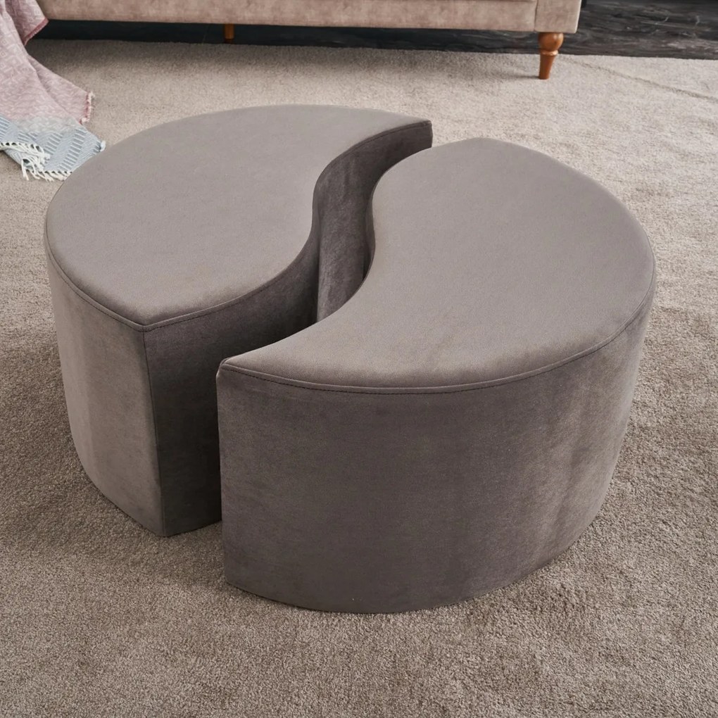 Taboret Alis Puf Mink
