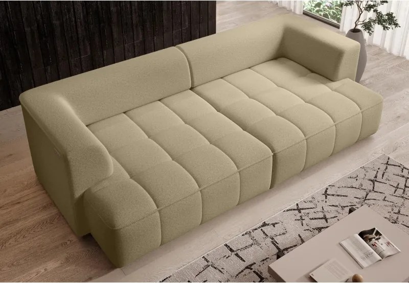 Sofa kanapa ALBIO BigSofa kanapa z elektryczną regulacją siedziska WERSAL