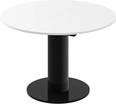 Rozkładany stół jadalniany Solo Lux w wysokim połysku