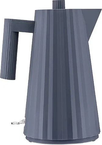 Elektryczny Czajnik Plissé Alessi 1,7L Niebieski Rzeźbiarski Design 2400W z Filtrem Przeciwkamiennym