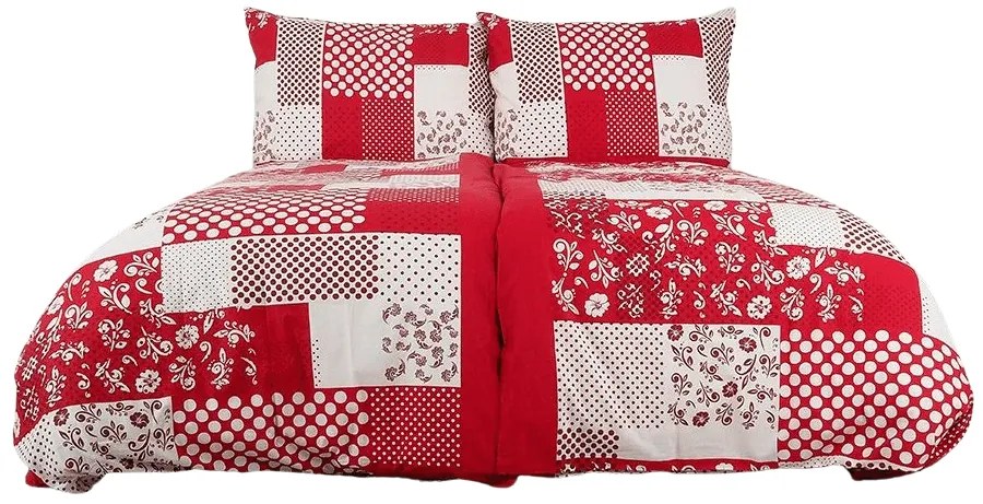 PrzytulneMieszkanie.pl PrzytulneMieszkanie.pl Bawełniana pościel PERISO czerwona Rozmiar pościeli: 70 x 90 cm | 140 x 200 cm