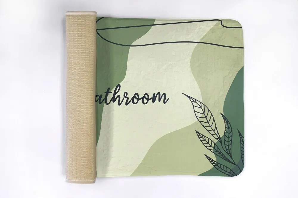 Dywanik pod prysznic Dywanik pod prysznic Pastelowe Zielenie