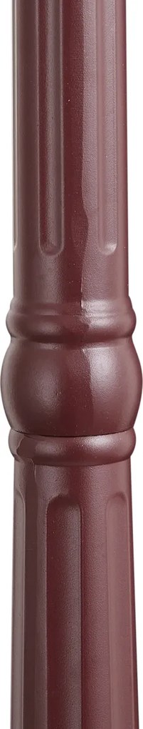 Klasyczny lampion zewnętrzny ciemnoczerwony 213 cm IP44 - Havana