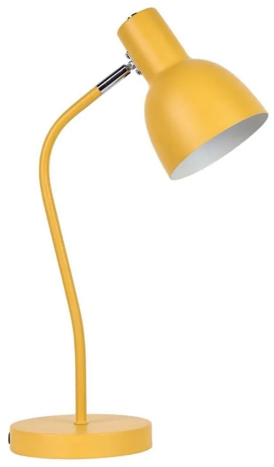 Lampa stołowa MIMI 1xE27/10W/230V żółta