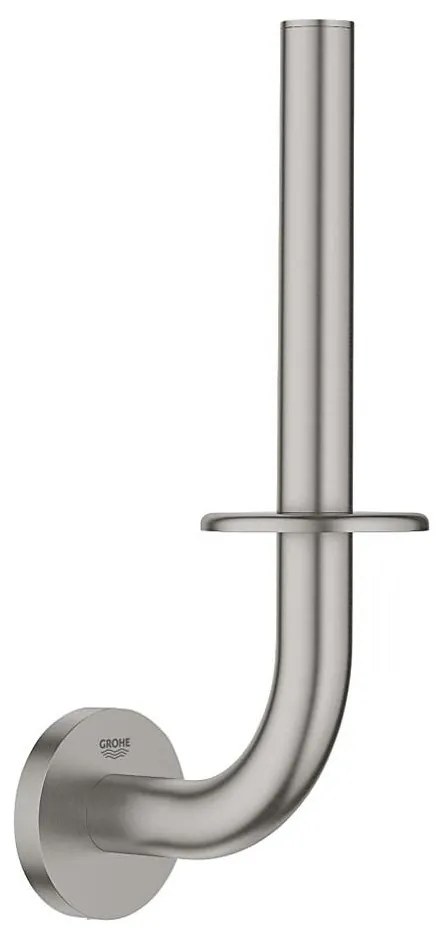 GROHE 41186DC0 - Uchwyt na zapasową rolkę papieru toaletowego, 116 x 232 mm, stal nierdzewna