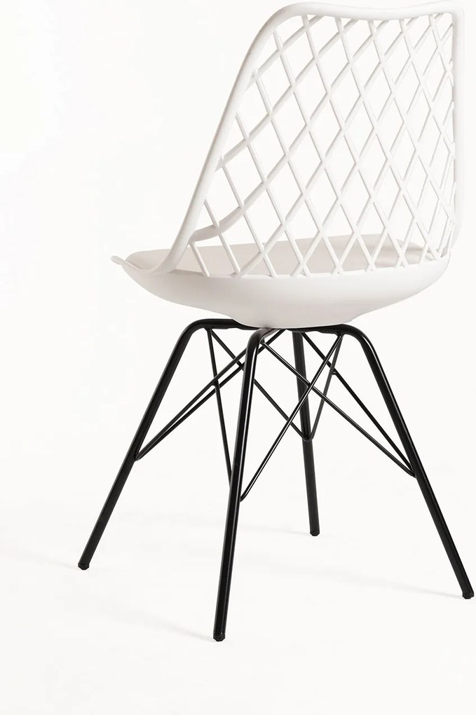 Zestaw 4 krzese Iron Mima