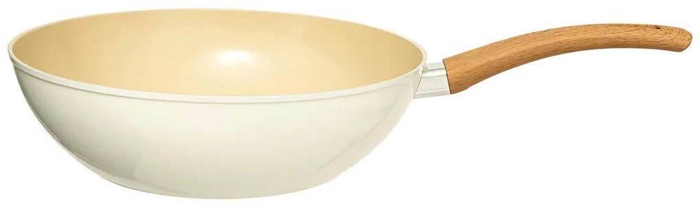 Wok z drewnianą rączką HARMONY, Ø 28,5 cm