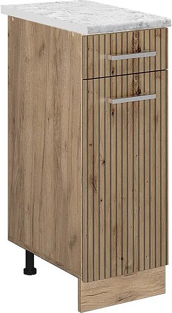 Szafka dolna do kuchni dąb rzemieślniczy 30x60x81.6 r-line