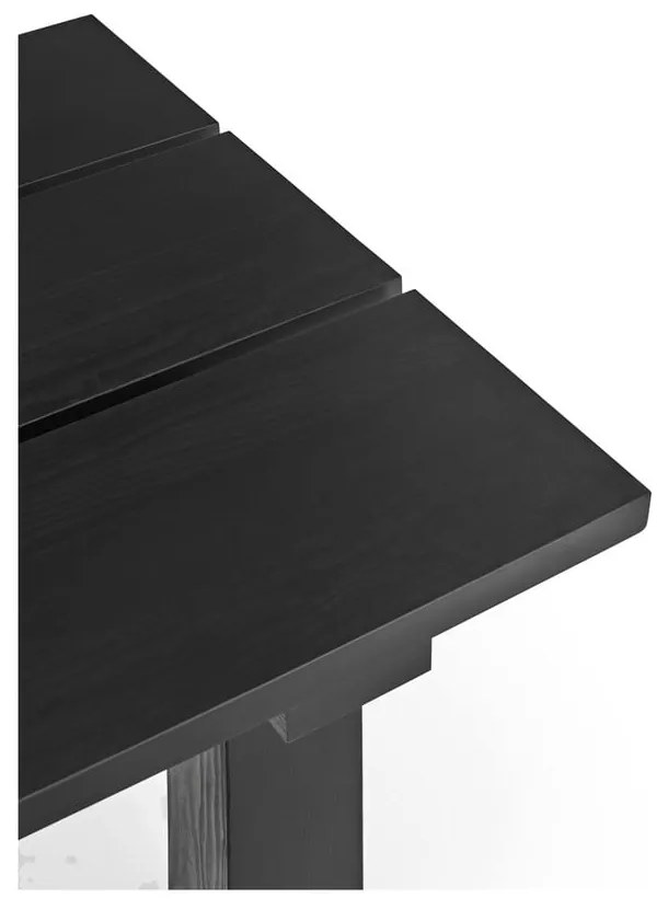 Stół z blatem z drewna sosnowego 100x260 cm Banda – Teulat