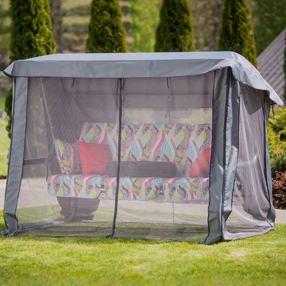 Huśtawka ogrodowa z moskitierą Venezia Lux G039-11HB PATIO
