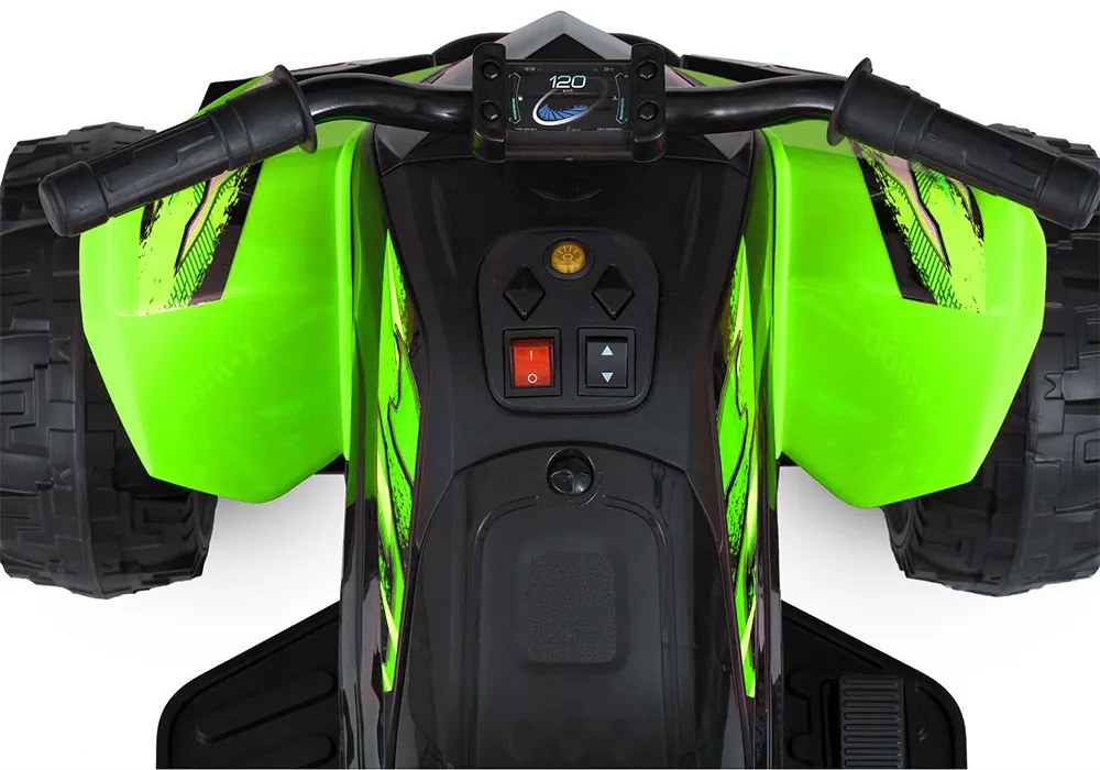 Elektryczny quad dla dzieci, 12V, zielony