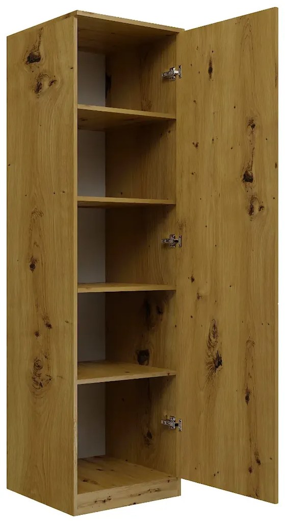 Minimalistyczna Szafa W Kolorze Dąb Artisan C8-F98
