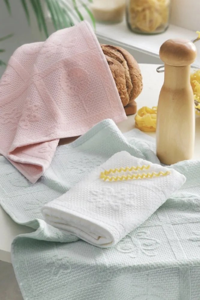 Ręczniki kuchenne FLOWERS MIX, 3 szt Mix Zestaw (3szt., 40x60 cm)