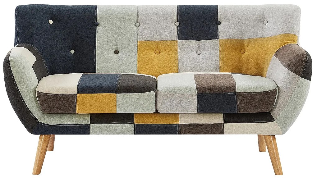 Kanapa 2-osobowa z tkaniny patchwork SERTI II
