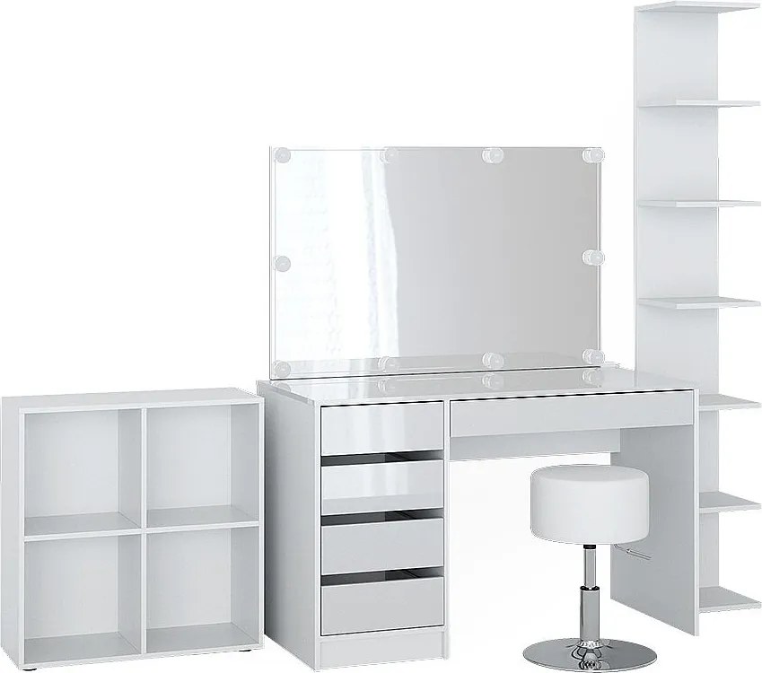 Toaletka biały 120x55x75 sherry