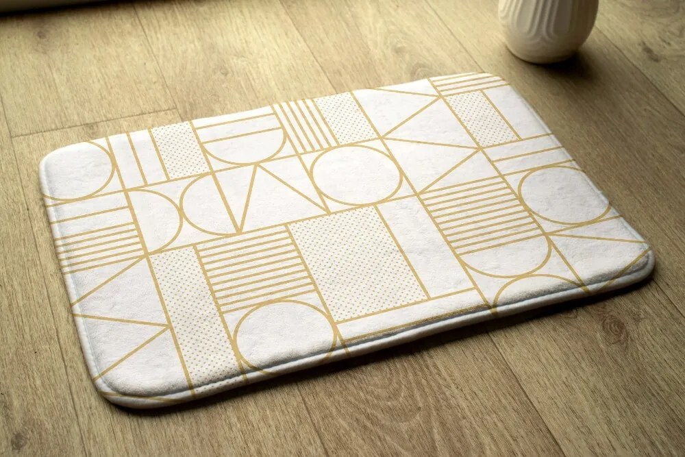 Dywanik pod prysznic Dywanik pod prysznic Geometryczne wzory