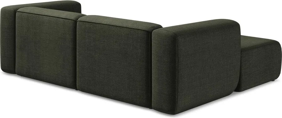 Zielony narożnik (lewostronny/z szezlongiem) Ekahi – Makamii