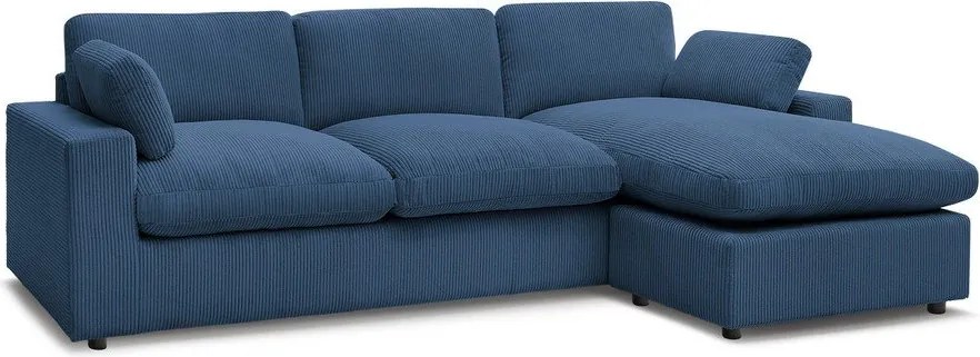 Niebieski sztruksowy narożnik Belair – Bobochic Paris