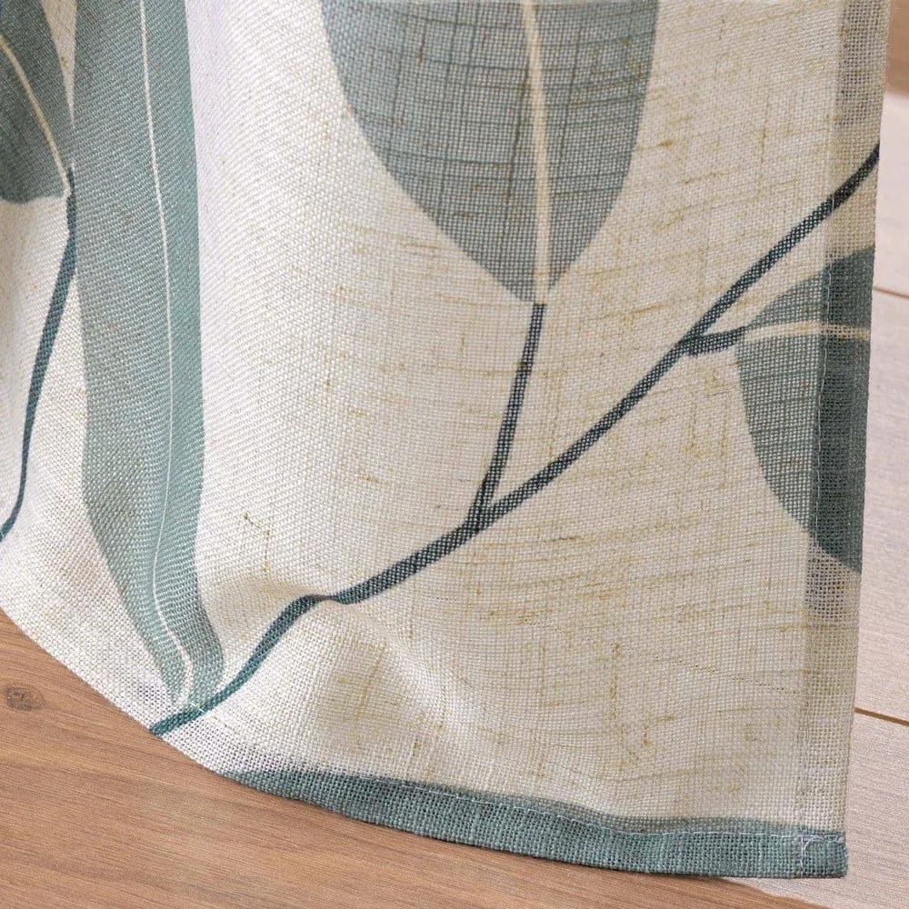 Zielono-beżowa zasłona 140x260 cm Botanica – douceur d'intérieur