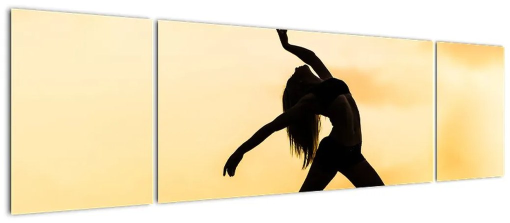 Obraz tancerki (170x50 cm)