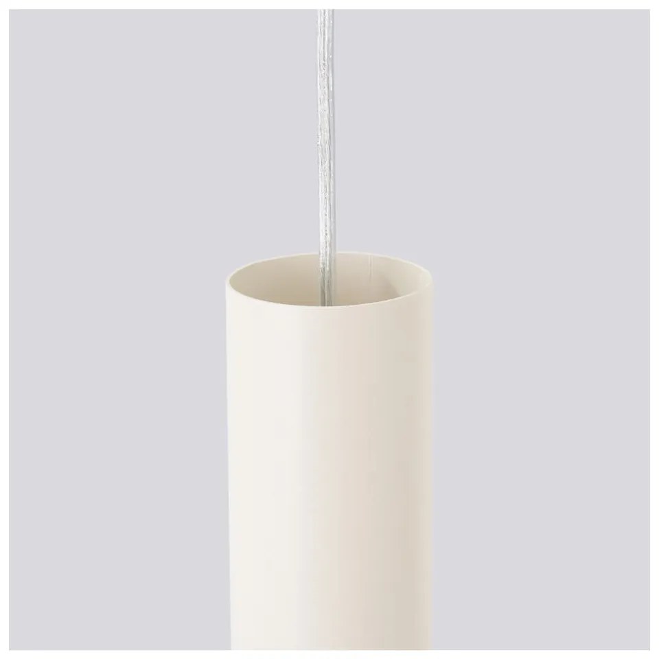 Kremowa lampa wisząca ø 19,5 cm Castro – Nice Lamps