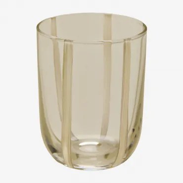 Pack 4 Szklanek 28,5 Cl Ze Szkła Jalviana Kremowa Tapioca - Sklum
