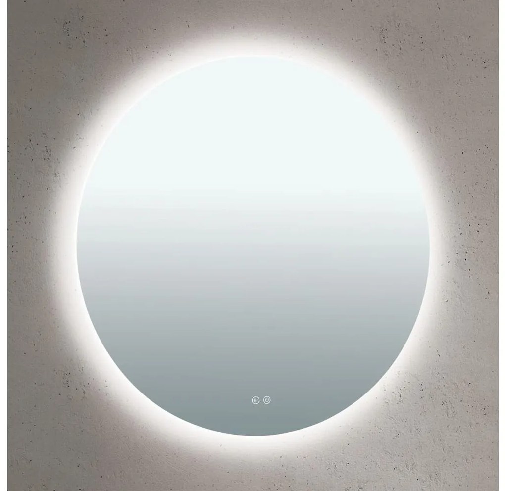 Orion - Lustro LED z podświetleniem FOCUS LED/27W/230V 3000/4200/6000K śr. 80 cm IP44