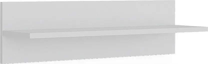 Półka ścienna biały 70x20x20 ajaton
