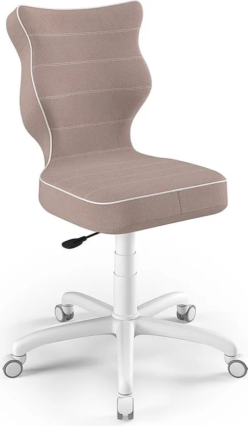 Młodzieżowe krzesło do biurka Petit White rozmiar 5 (146-176,5 cm)