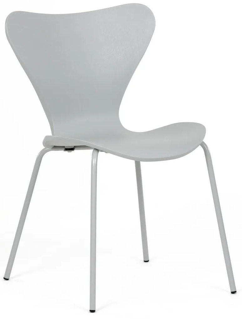 Zestaw krzeseł do jadalni CT-X7034 GREY, 4 szt.