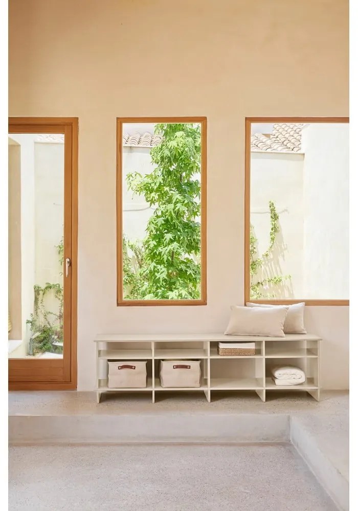 Kremowa szafka pod TV 180x50x40 cm Inari – Teulat