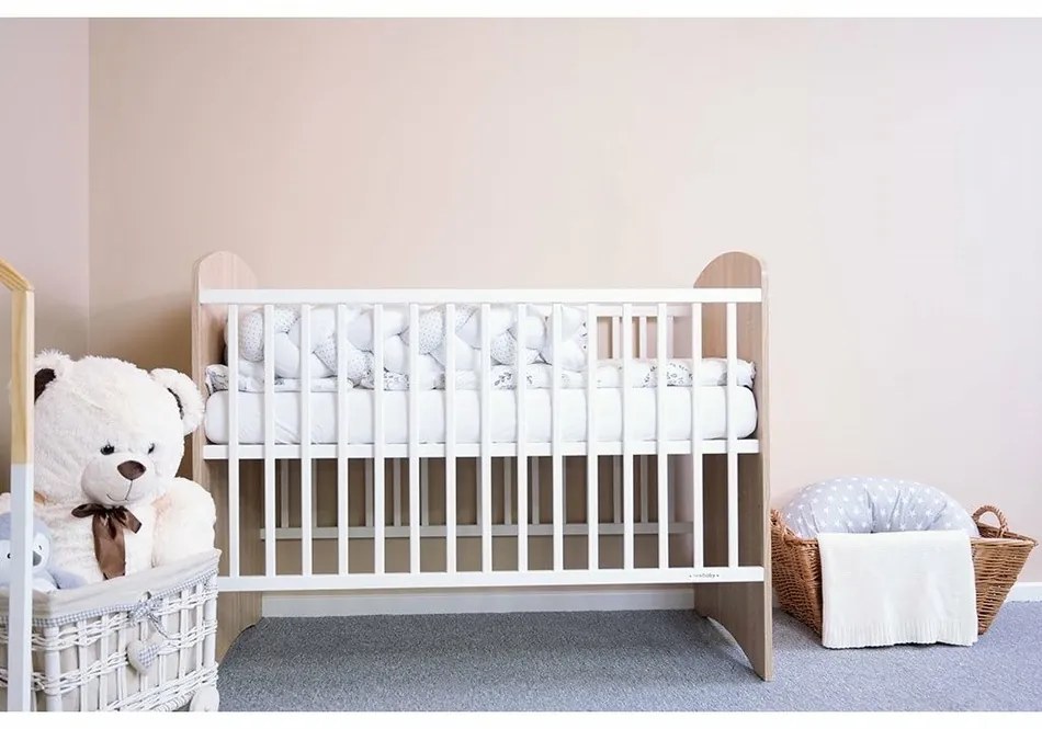 Nowe łóżeczko dziecięce Leo, dąb