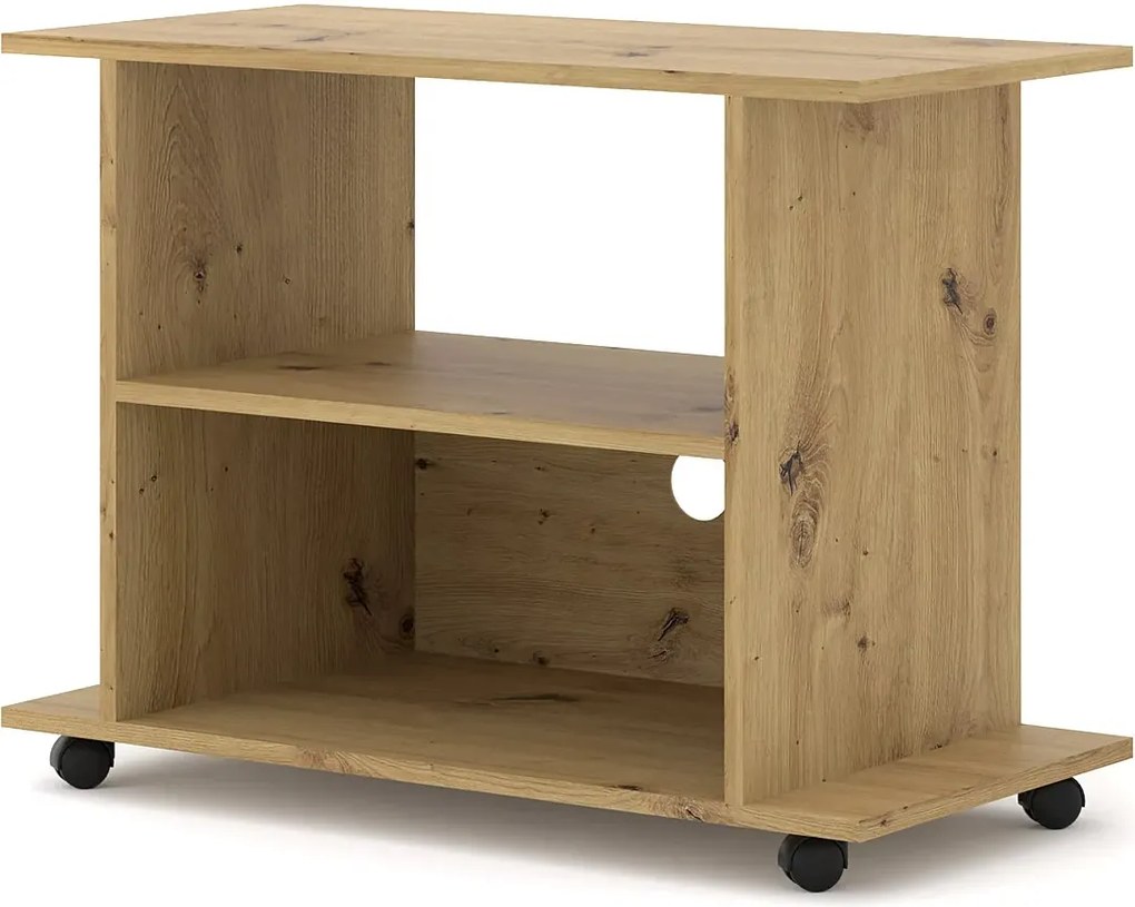 Mobilna Szafka Pod Tv Dąb Artisan C2-E87