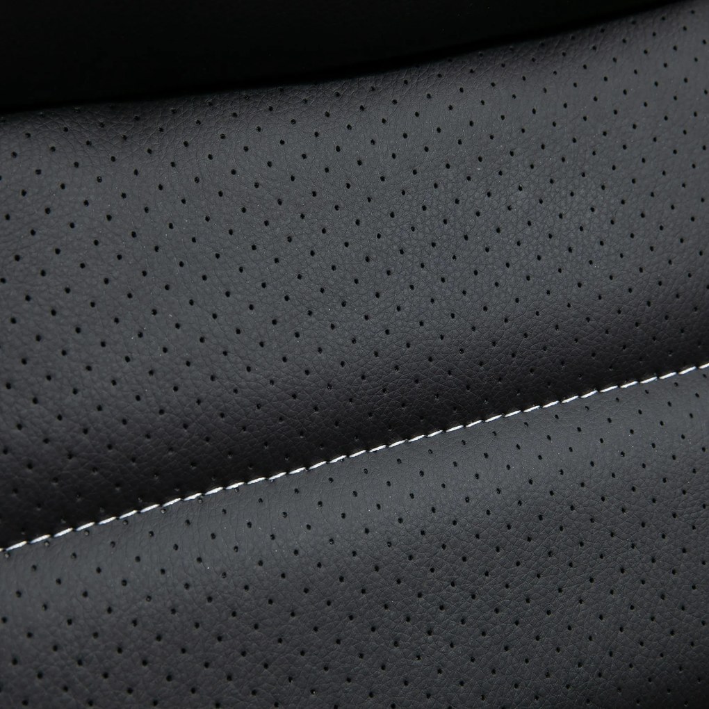 Vinsetto Fotel Biurowy z Masażem, Regulowany, Ergonomiczny, Obrotowy, Krzesło Komputerowe, Gamingowe z 6 Punktami Wibracyjnego Masażu, Czarne, 66 x 78 x 112-120 cm