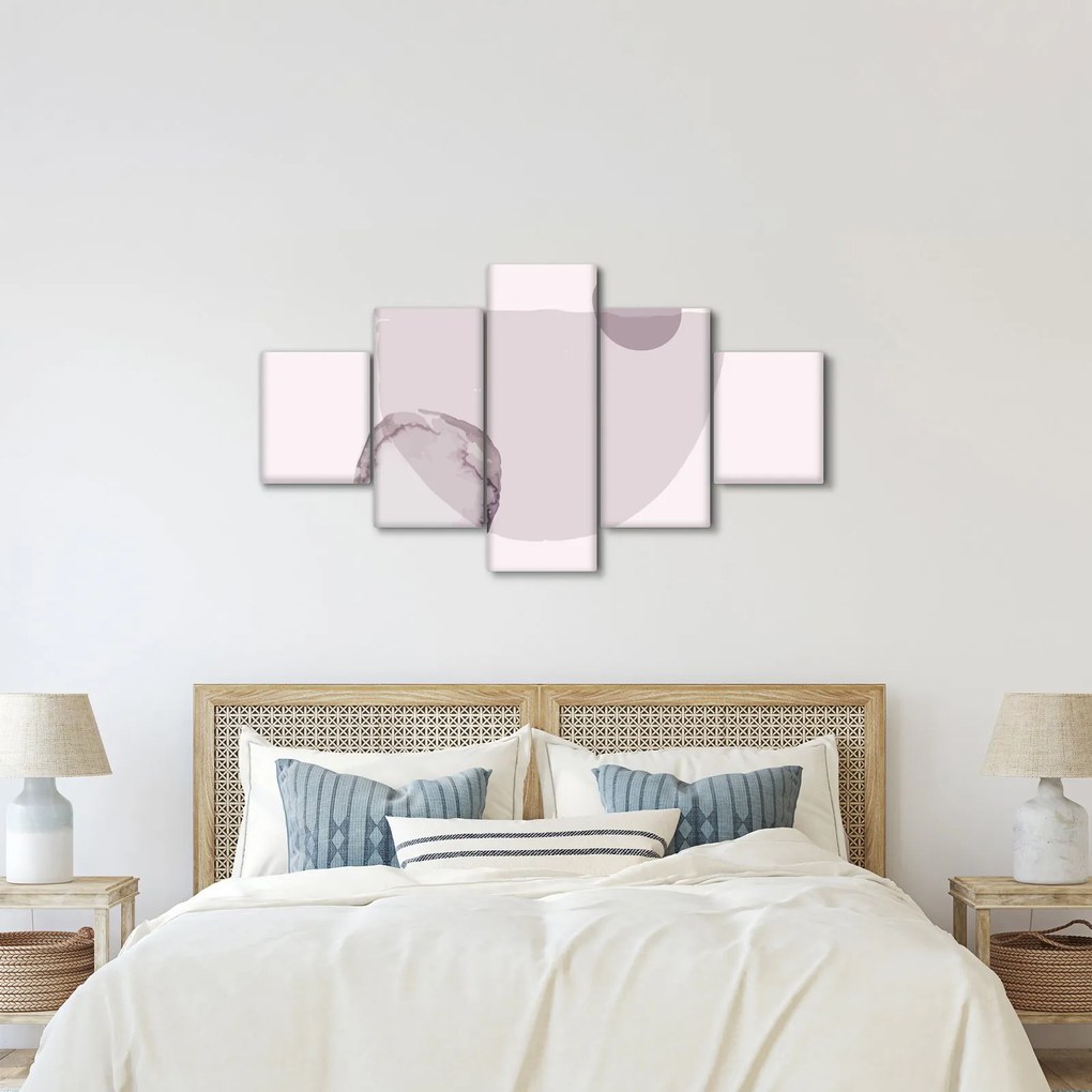 Obraz - Fioletowy minimalizm N⁰2 (125x70 cm)
