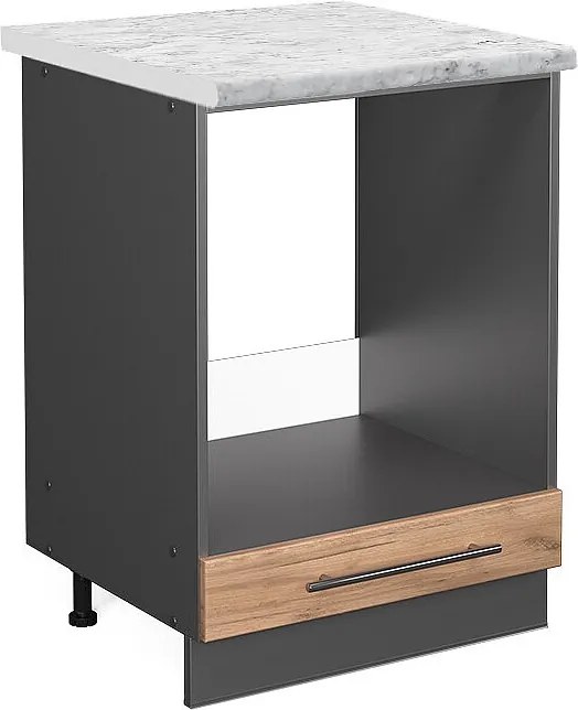 Szafka kuchenna złoty dąb energetyczny 60x60x82 fame-line