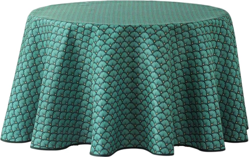 Obrus na stół okrągły ALIANOR z poliestru, Ø 180 cm