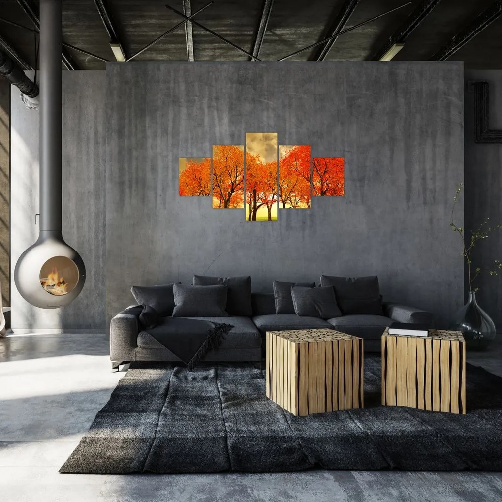 Obraz - Jesień (125x70 cm)