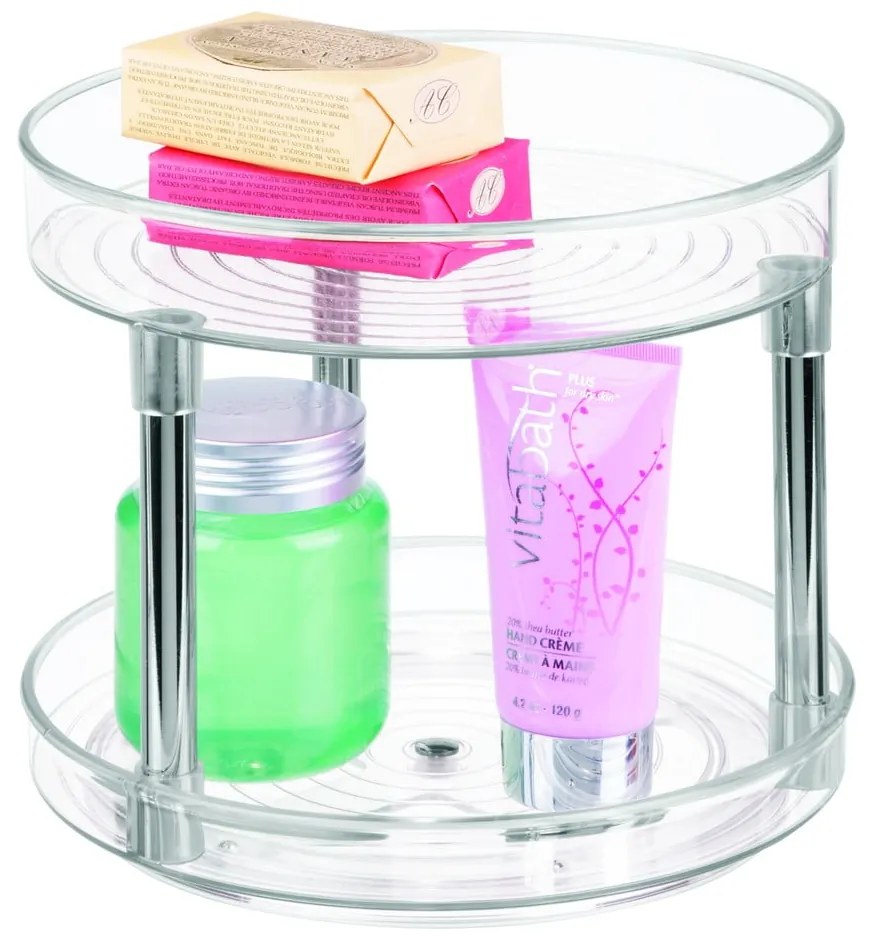 Obracany stojak na przyprawy iDesign Linus, ⌀ 22,9 cm
