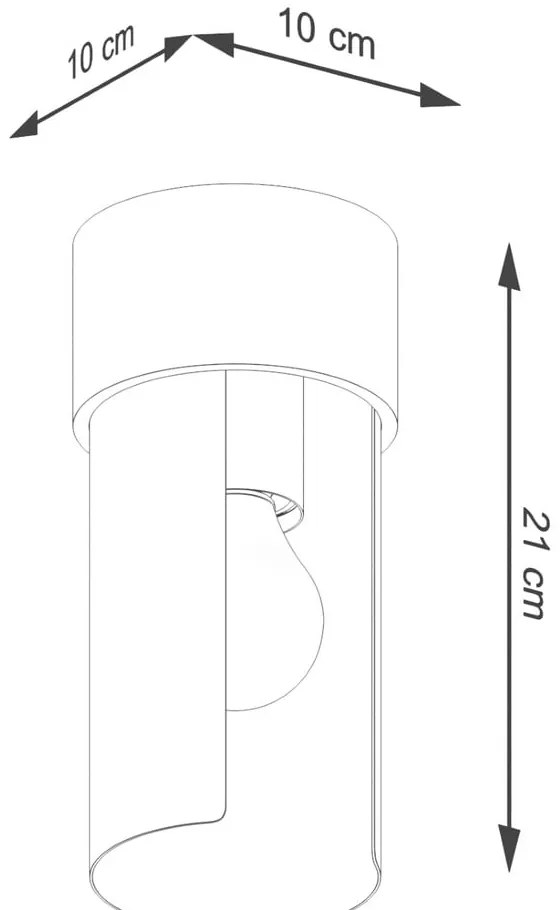 Biała lampa sufitowa Aurea – Nice Lamps