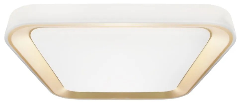 LED ściemnialna lampa sufitowa QUADRO LED/66W/230V 3000-6000K biała/złota + DO